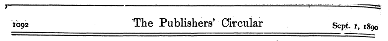 1092 The Publishers' Circular Sept. r, 1...