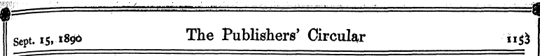 sept. 15,1896 The Publishers' Circular i...