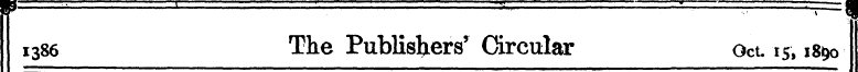 r — 1386 The Publishers' Circular Oct 15...