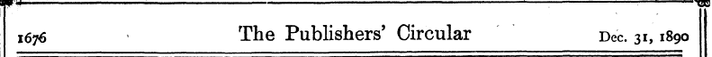 aw-*-— ' ' ¦ : ' Mm 1676 The Publishers'...