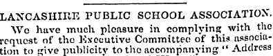 LANCASHIRE PUBLIC SCHOOL ASSOCIATION". W...