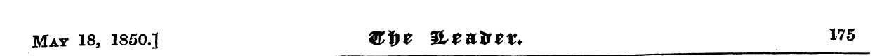 May 18, 1850.] 1&t>e 3LtKtltX+ 1?5