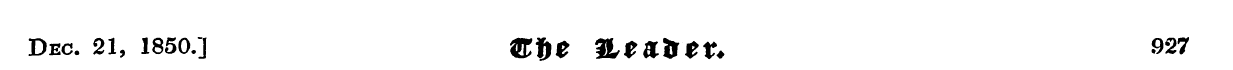 Dec. 21, 1850.] ©fle %t£&tt* 92?