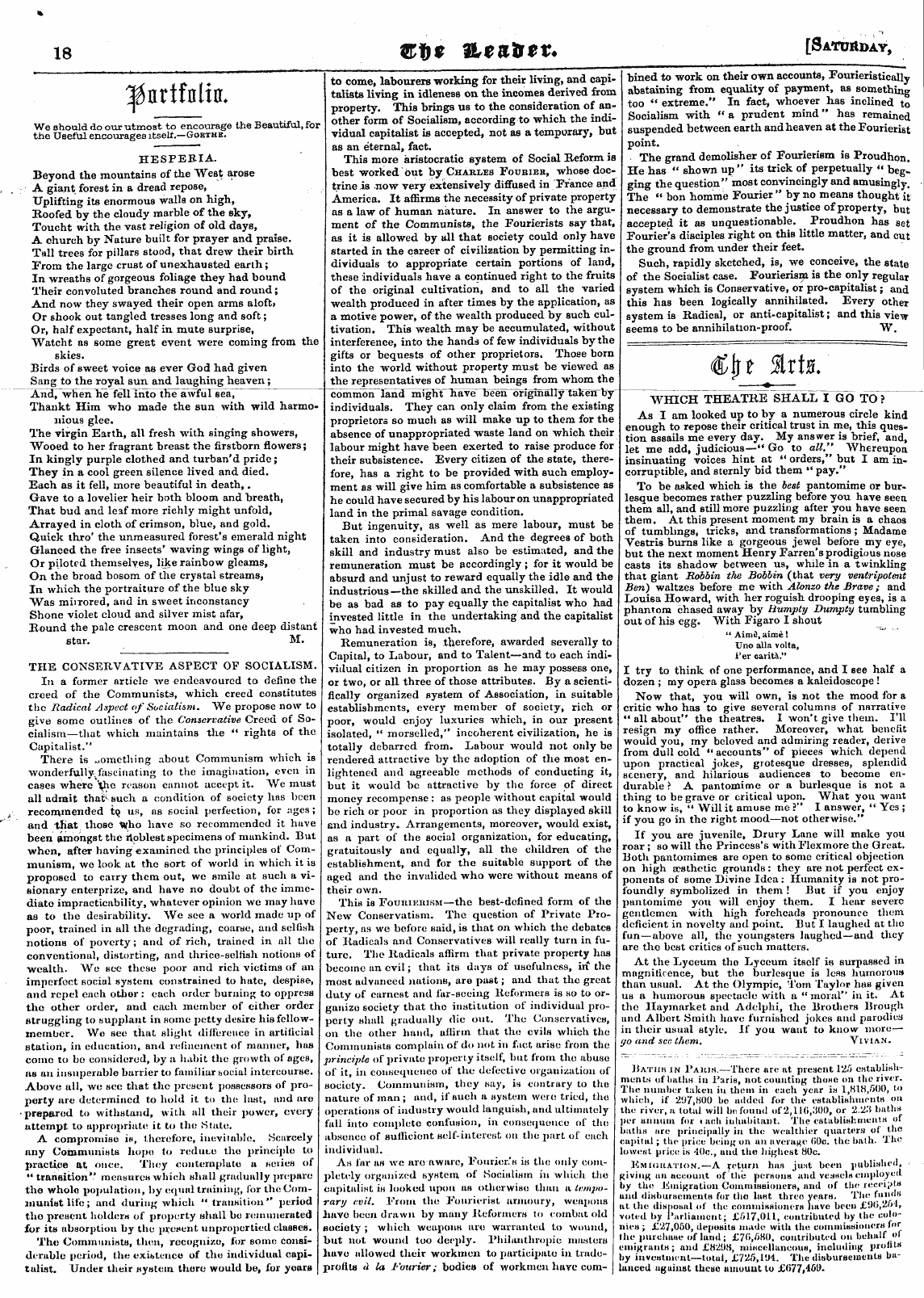 Leader (1850-1860): jS F Y, Country edition - We Should Do Our Utmost To Encourage The...