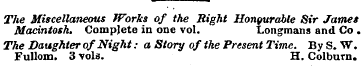 The Miscellaneous Works of the Right Hon...
