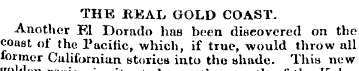 THE REAL GOLD COAST. Another El Dorado h...