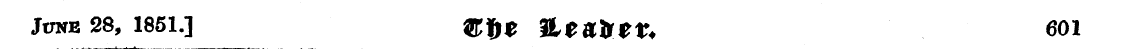 June 28, 1851.] ©fte %t%ft t%* 601