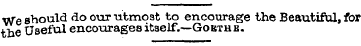 We should do our utmost to encourage the...