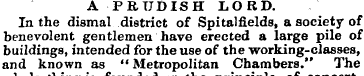 A PRUDISH LORD. In the dismal district o...