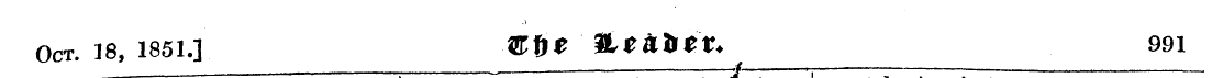 Oct. 18, 1851.] WtfC *«**«*? 991. 4 ' : ...