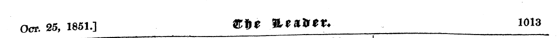 Oct. 25, 1851.] ^^ ffft g . »,»«»*» 1013...