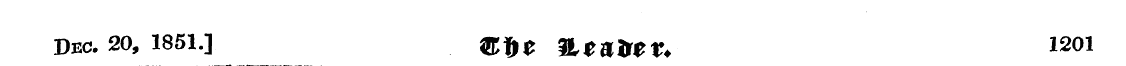 Dec. 20, 1851.] 2C^0 &*&&**? 1201