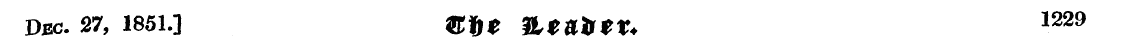 Dec. 27, 1851.] m.b 't ILtlfttt. 1229