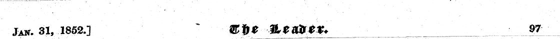 j AN. 31, 1852.] ~ ¦ ¦¦ &$*;:&*:&$& ____...