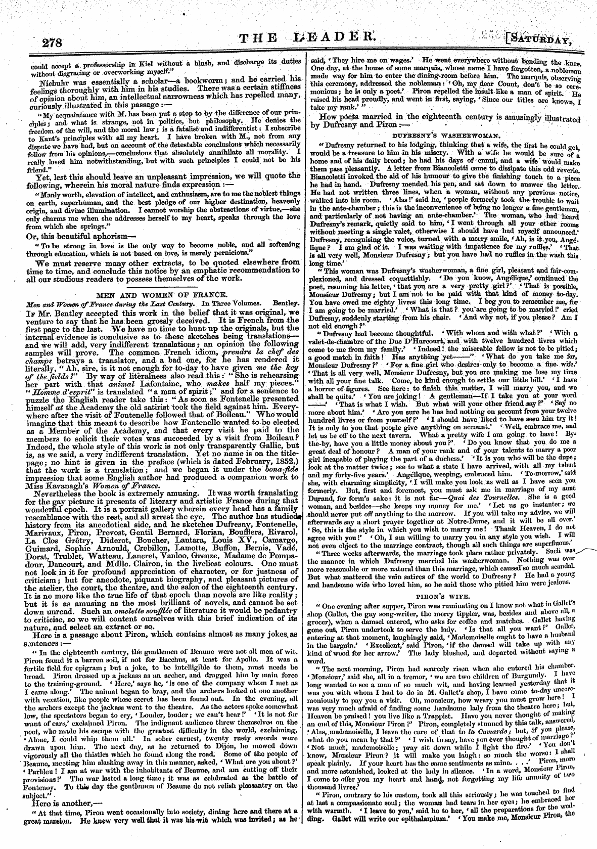 Leader (1850-1860): jS F Y, Country edition - 273 ¦¦ ¦ ¦¦ ¦ '¦ . ¦ . ' . ¦ ¦ . The Vl^...