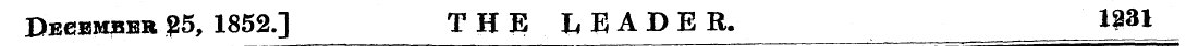 December ?5, 1852.] T H E h EADER. U^l