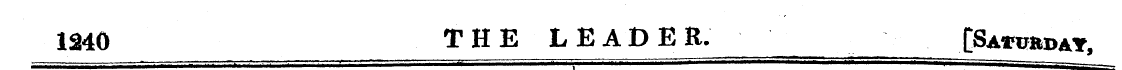 1240 THE LEADER. [Sawuday,