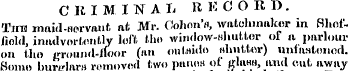 C It IMINAL It K C O R 1) . Tina maid-se...