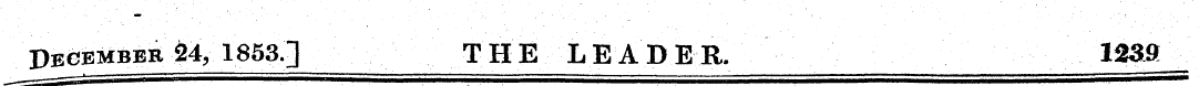 December 24, 1853] THE LEADER. 1239