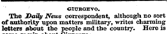 CIURGEVO. The Daily News correspondent, ...