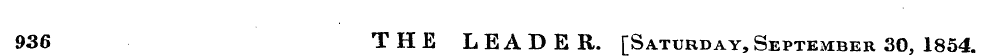 936 T H E L E A D E R. [SaturdaySeptembe...