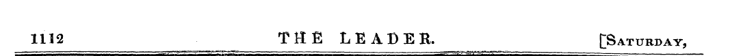 1112 THE LEADER. [Saturday,