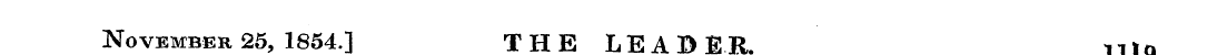 November 25, 1854.1 THE LEAD 1R. in*