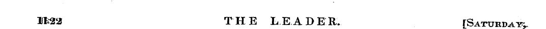 »»» THE LEADER. [Saturday;.