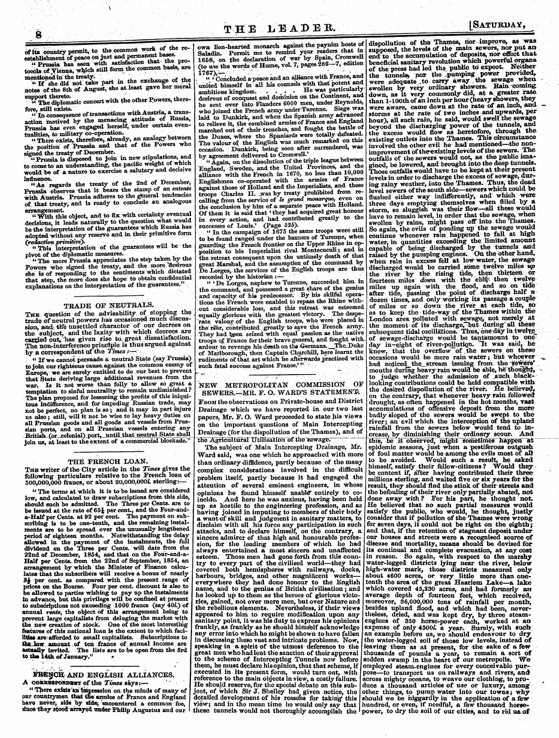 Leader (1850-1860): jS F Y, 2nd edition - Thames 8 The Jueapeb. Jsajukuat,