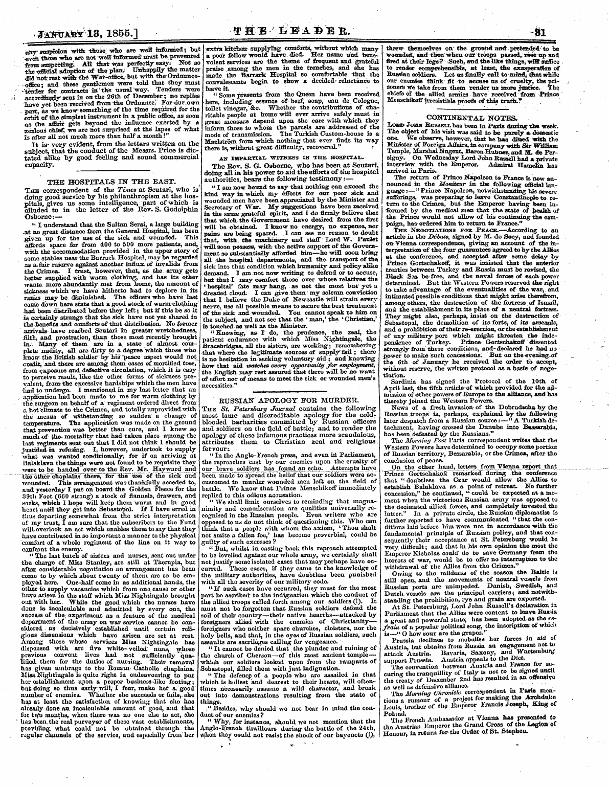 Leader (1850-1860): jS F Y, 2nd edition - . Jxmjax*1s , 1855.] -Jpfeib ^A1)^B, Si