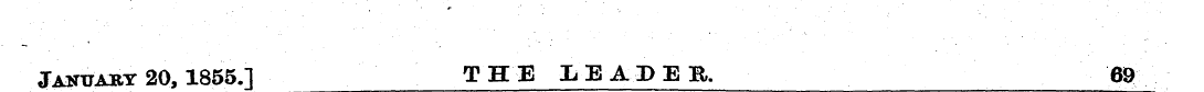 January 20, 1855.] THE LEADEI. 69