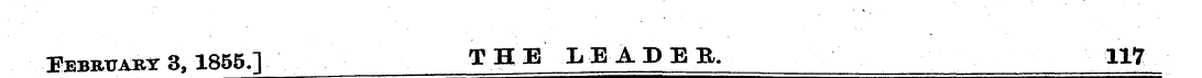 February 3,1855.] THE LEADER. 117