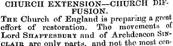 CHURCH EXTENSION—CHURCH DIFFUSION. The C...