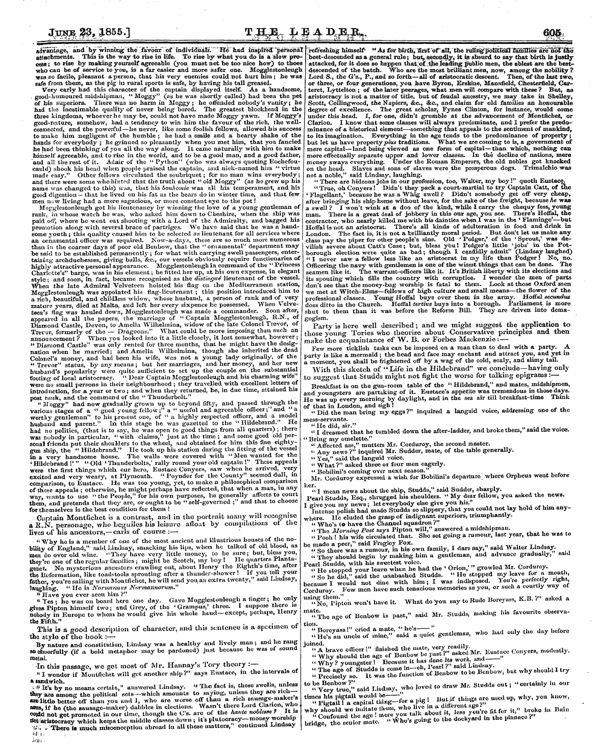Leader (1850-1860): jS F Y, 2nd edition - 3 Sv M ^,L855.-I Tm^ Frbajyyty,, 6q&