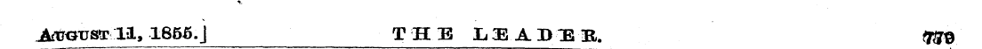 J^iOTrstt 11, 1855. j _____„ THE Ij 3B A...