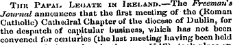 Tim Pai'ai- Lkoatb ih Ireland—Tho freema...