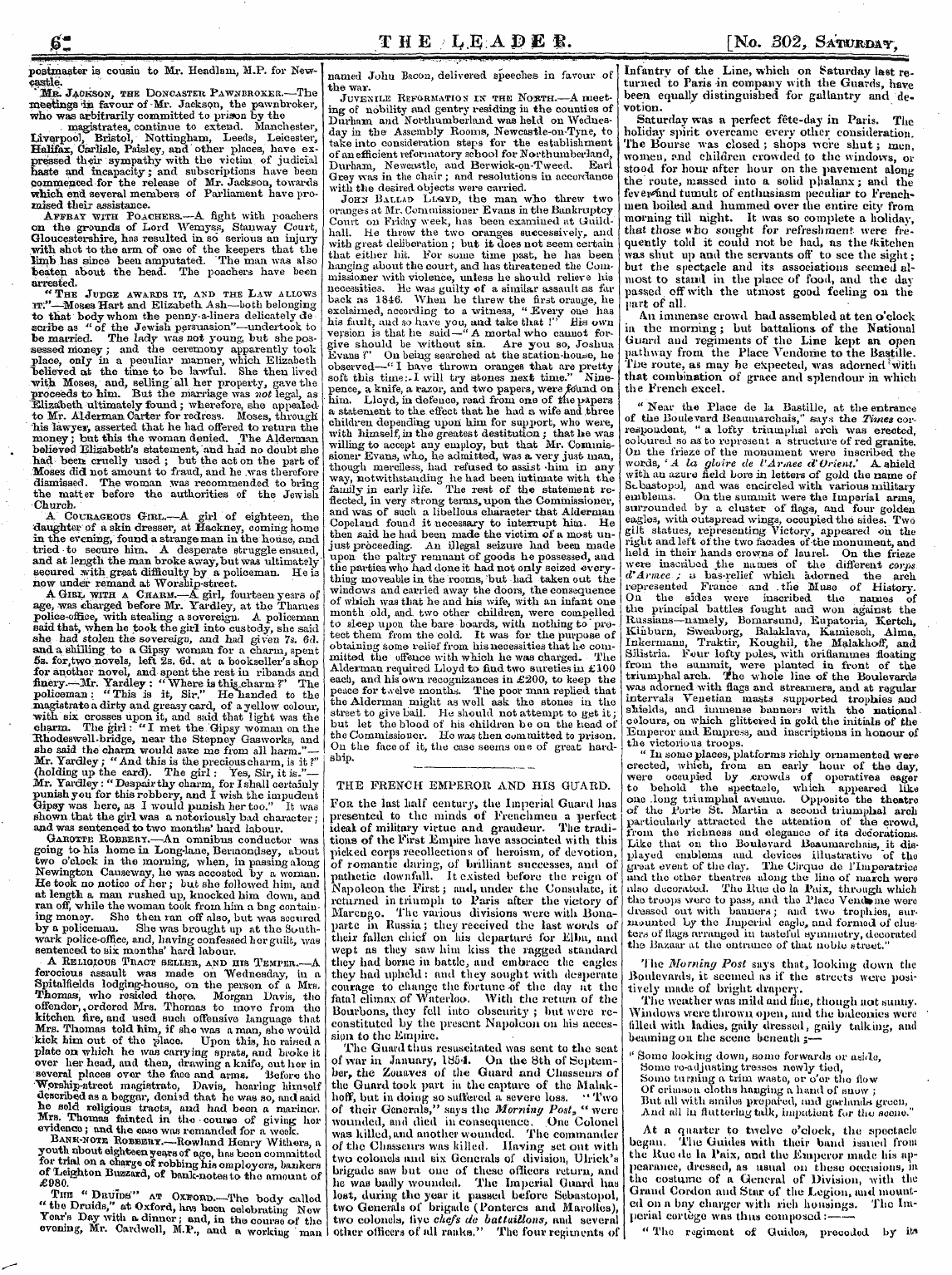 Leader (1850-1860): jS F Y, 2nd edition - Our Civilisation. Cruelt Y To Awimals.—S...