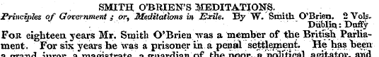 SMITH; O'BRIEN'S 3MEDITATIONS. Principle...