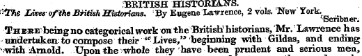 ,'BKITISH HISTORIANS. ., -,.-. :'The Inv...