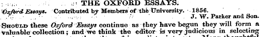 :. .;.-,:, : THE OXFORD ESSAYS: Oxfbi-cL...