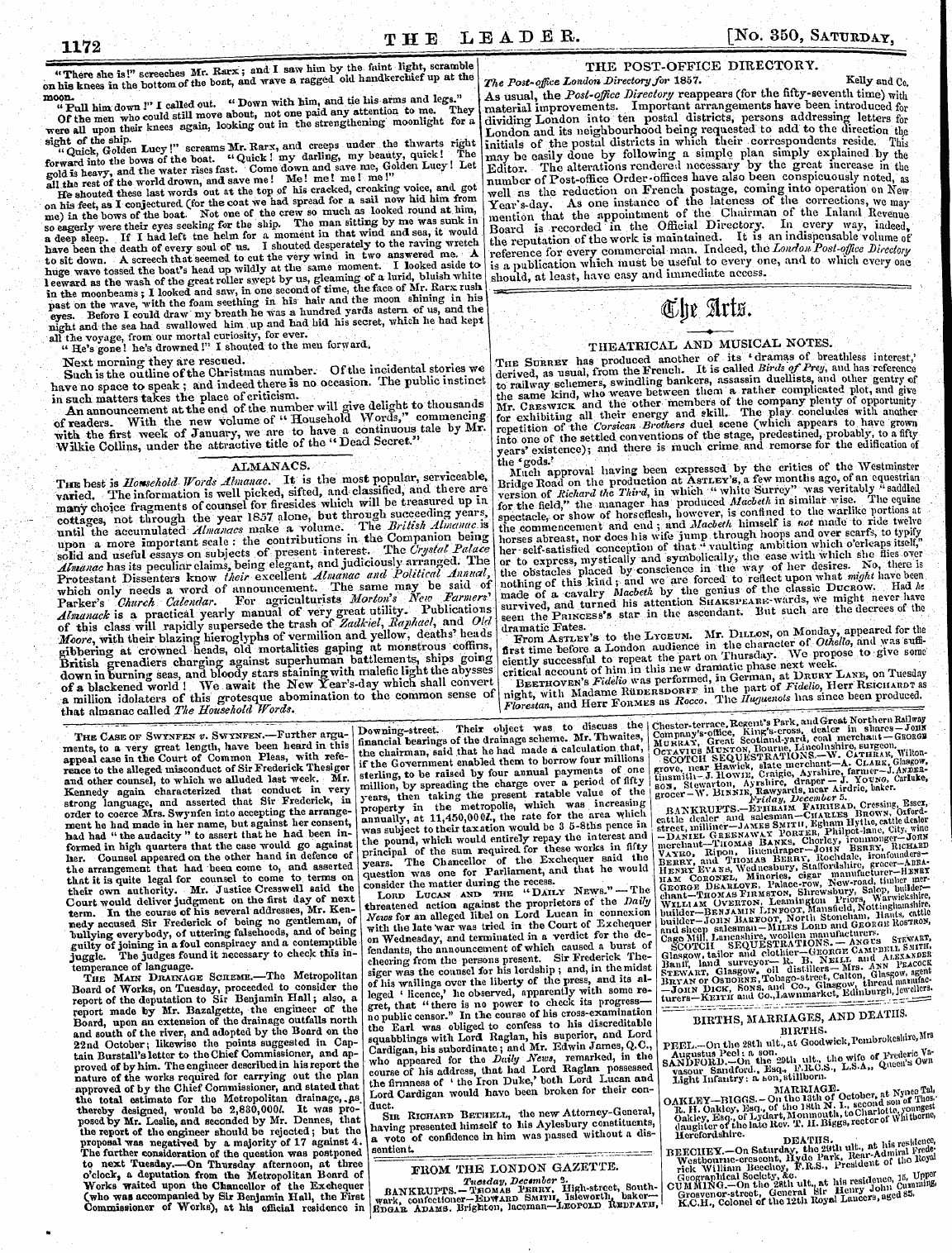 Leader (1850-1860): jS F Y, 2nd edition - Si '''-' ^ ' J