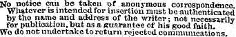 No notice can be taken of anonymous coir...