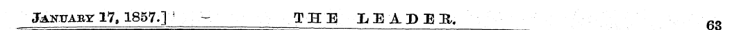 January 17, 1857.] ¦ - THE 1. E A T> E H...