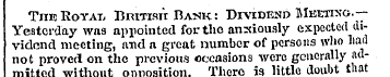 TheRotat, British Bank: Dividend Meeting...