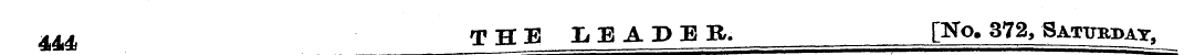 44j4j T he LEADER. [No, 372, Saturday ^