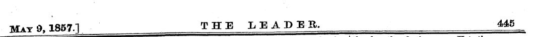 Mat9,1857.] THE LEADER. 445