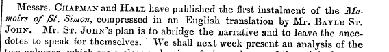Messrs. Chapman and Hall have published ...