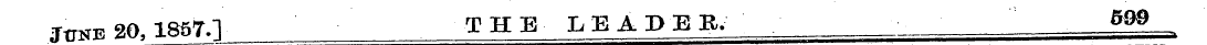 ¦Ttthe 20, 185T. T THE LEADER. &&>