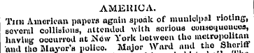 AMEUICA. Tins American papers again spod...