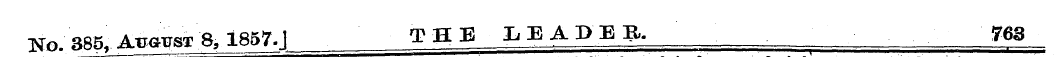 No. 385, A«hmt ' & 1857.1 THE LBADEB. ?6...